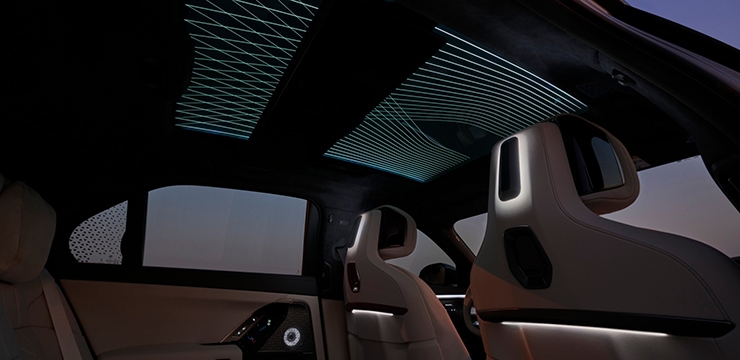 BMW 7 серия, Свет, создающий атмосферу.