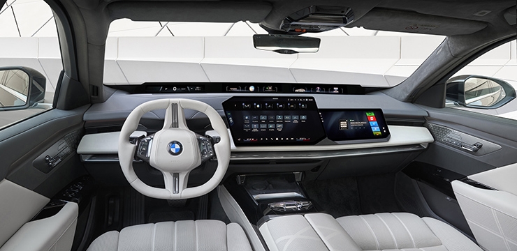 BMW 7 серия, Новый способ визуализации информации.